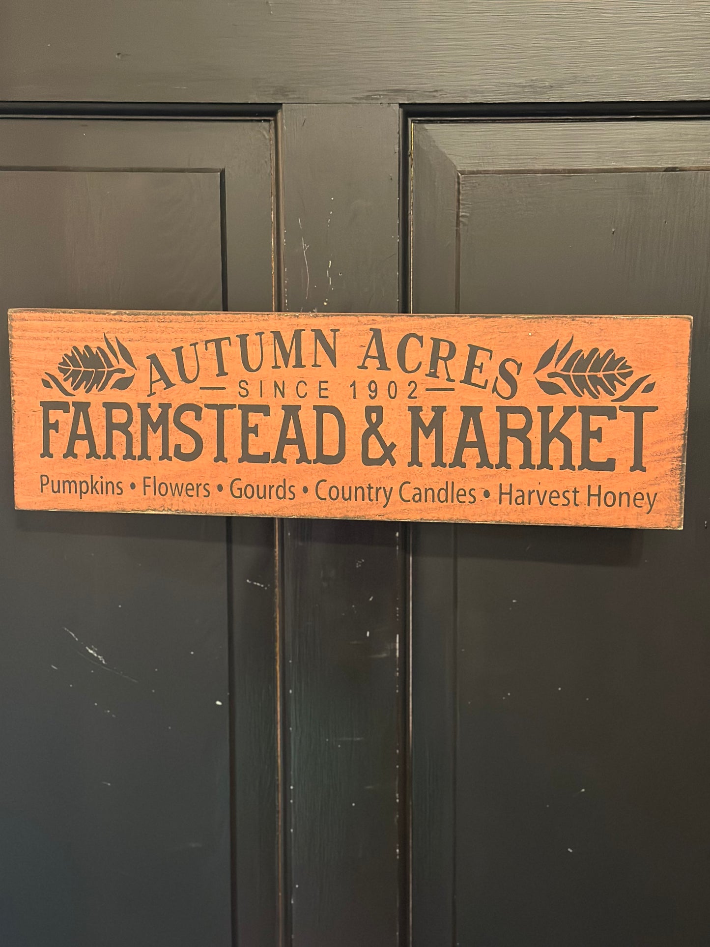 Fall Wooden Signs