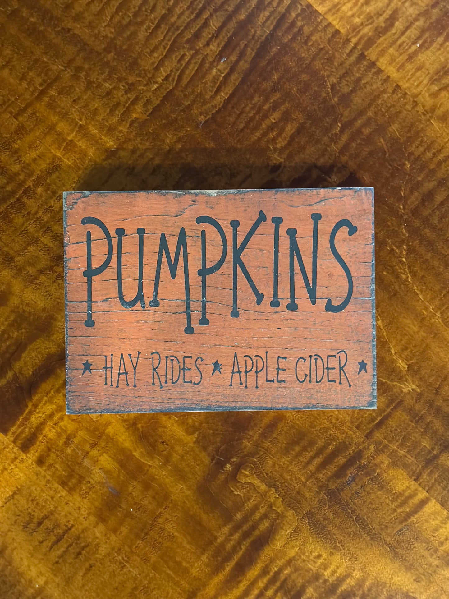 Fall Wooden Signs