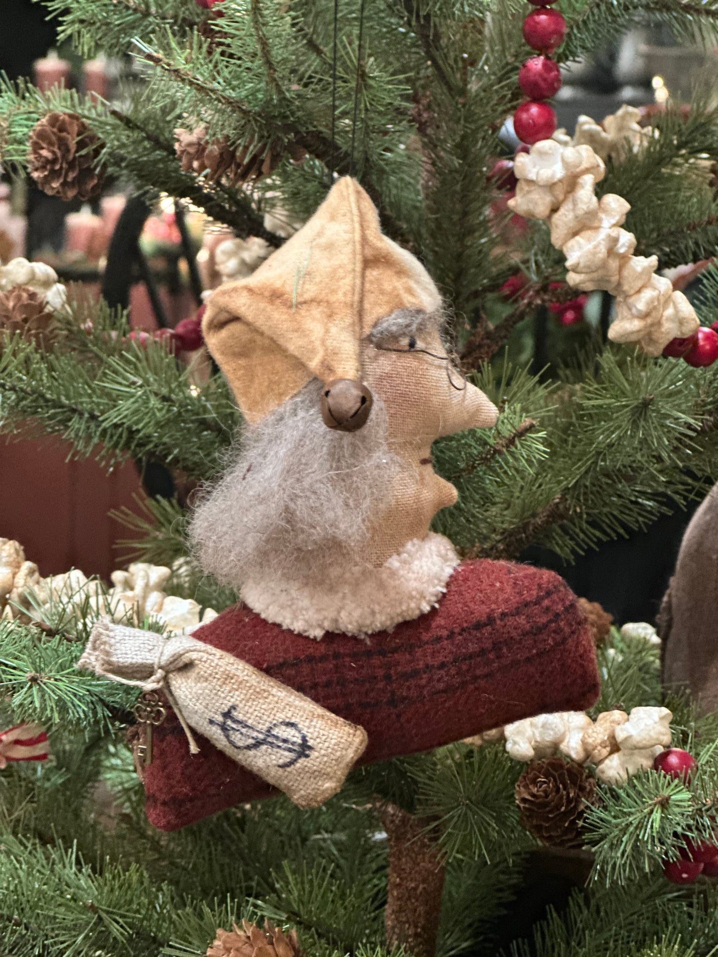 Winter Wool Character Ornaments