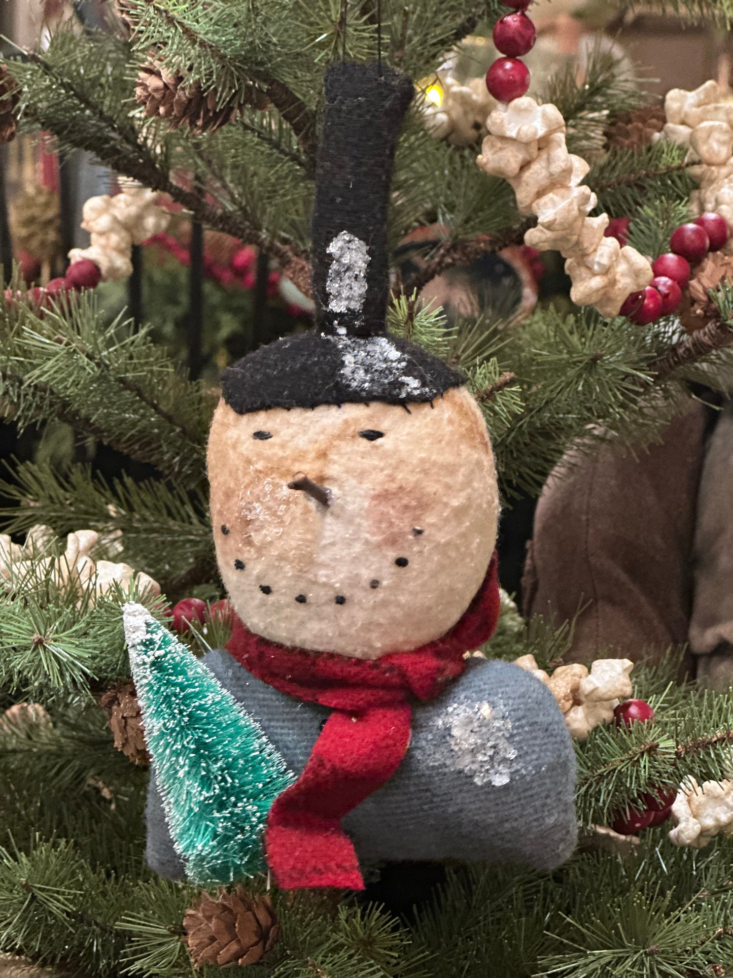 Winter Wool Character Ornaments