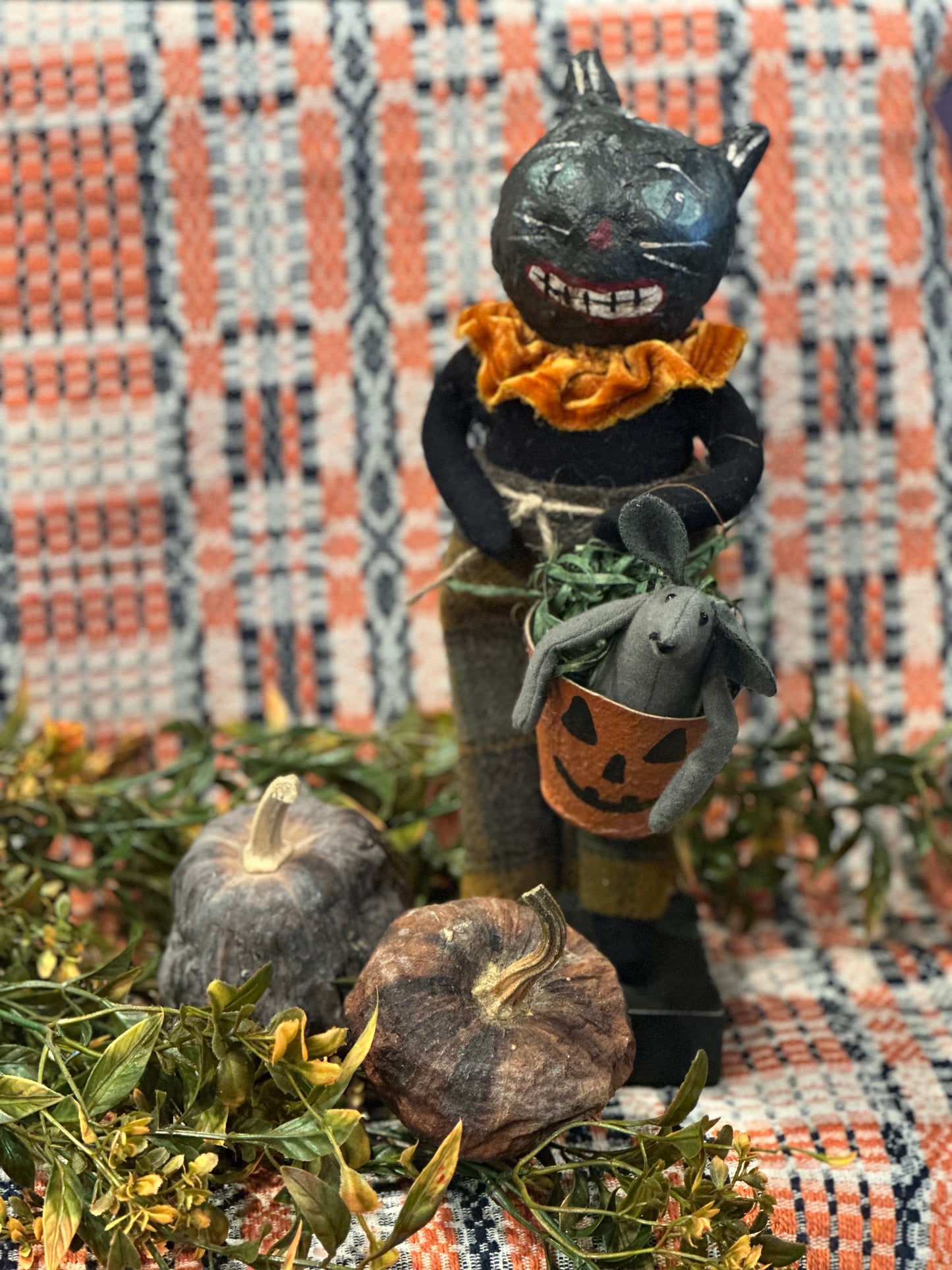 Wool/Papier-mâche Dolls Fall