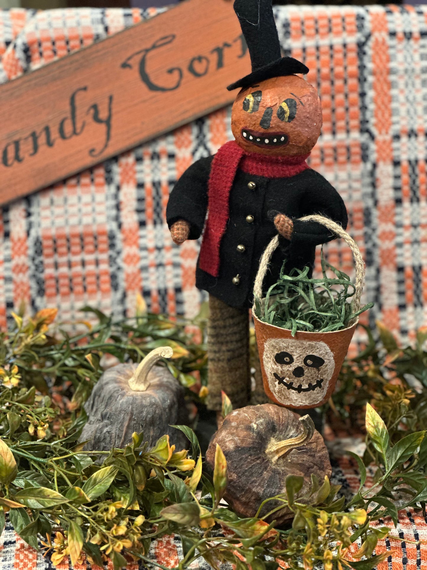 Wool/Papier-mâche Dolls Fall