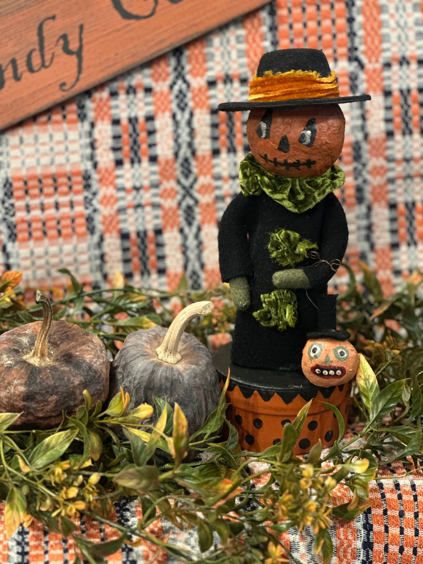 Wool/Papier-mâche Dolls Fall