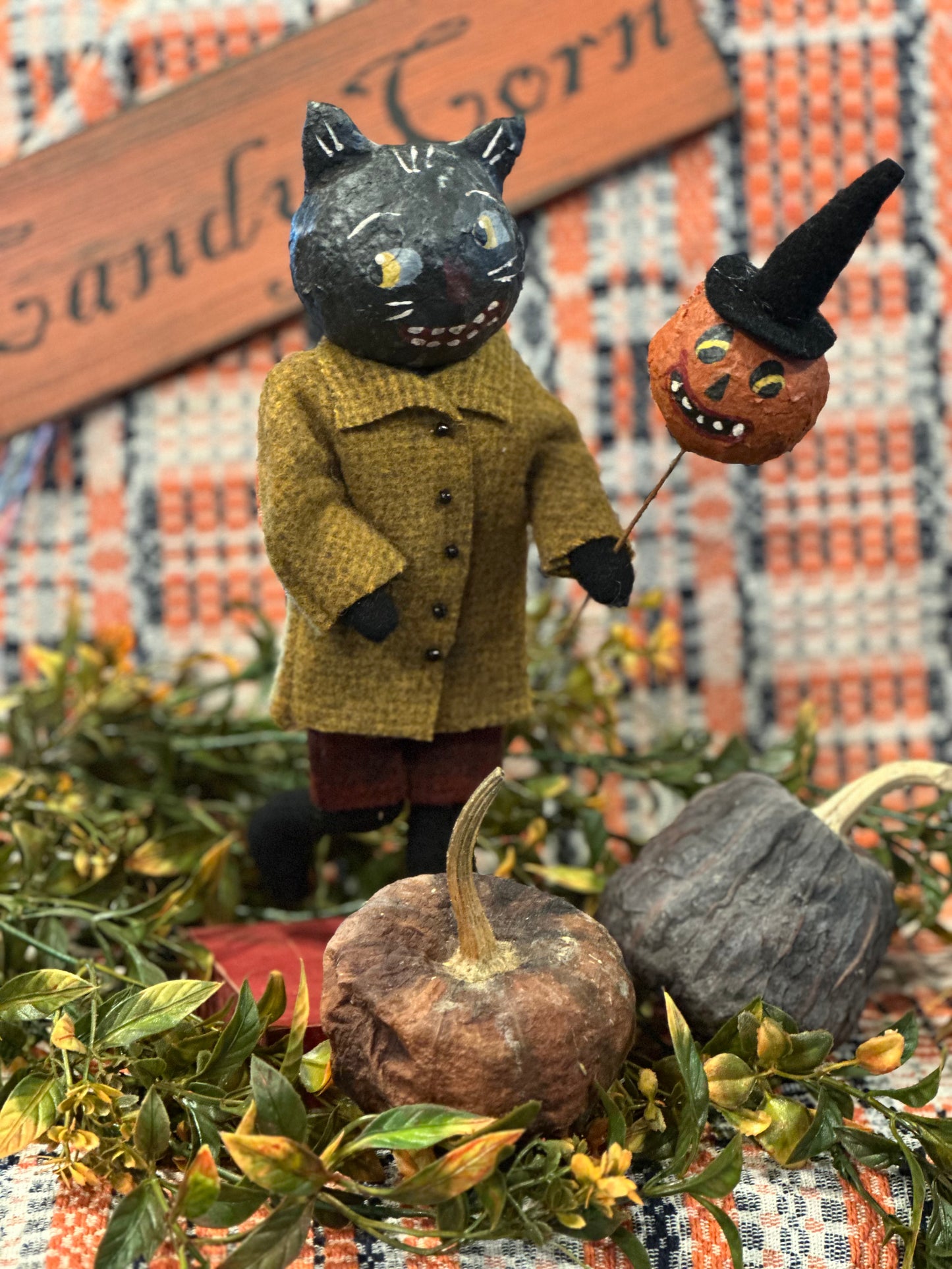 Wool/Papier-mâche Dolls Fall