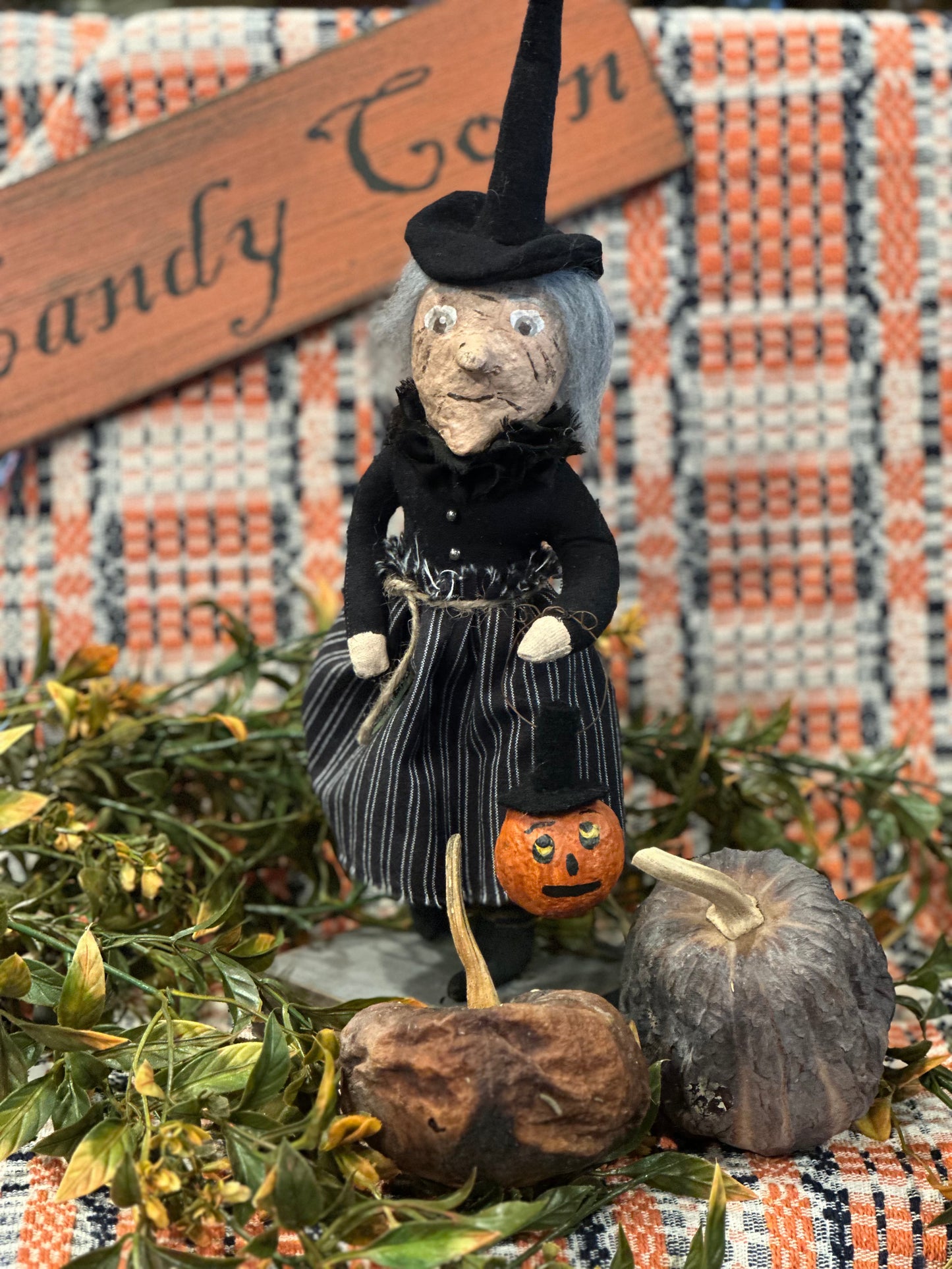 Wool/Papier-mâche Dolls Fall