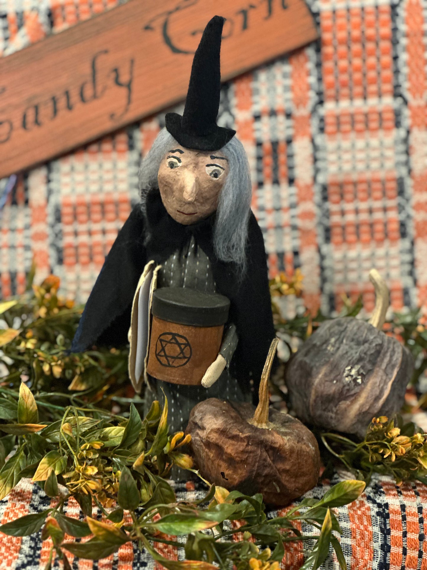 Wool/Papier-mâche Dolls Fall