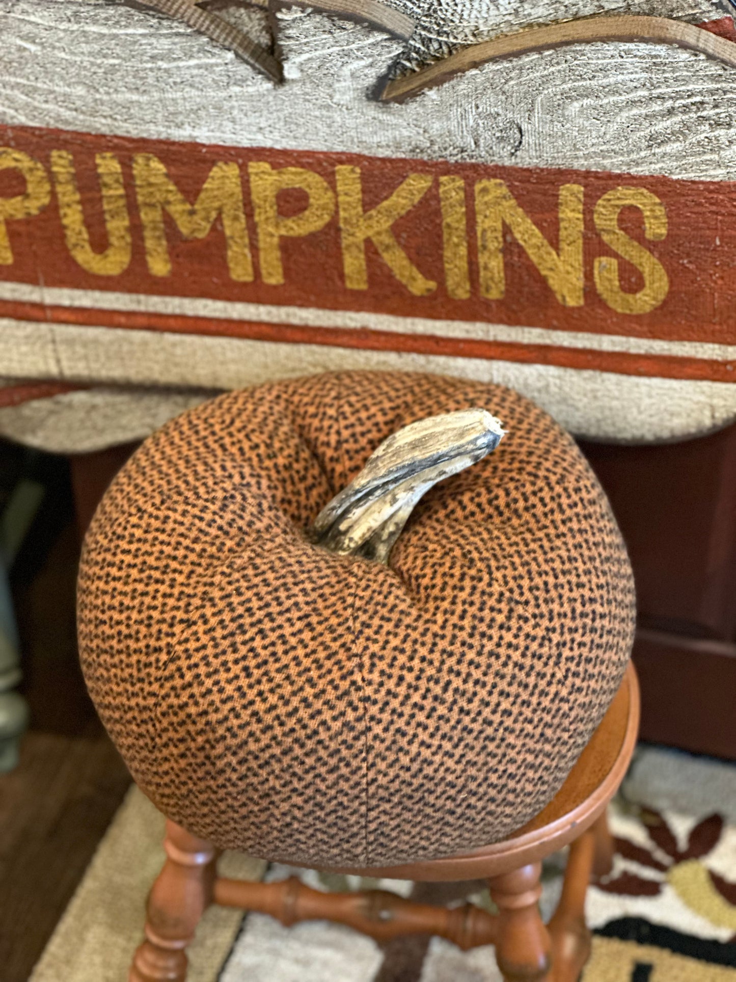 Colleen’s Wool Pumpkins