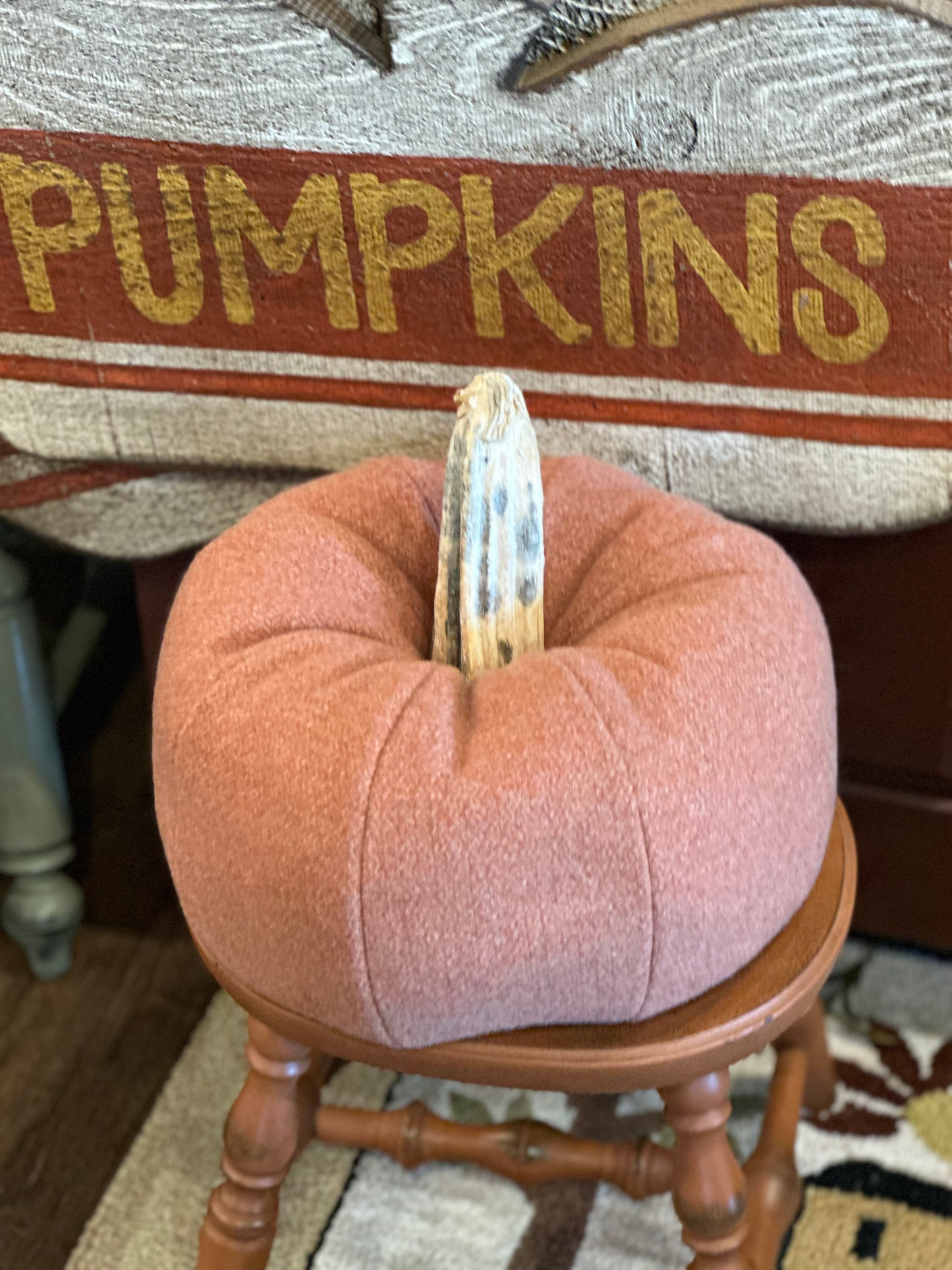 Colleen’s Wool Pumpkins