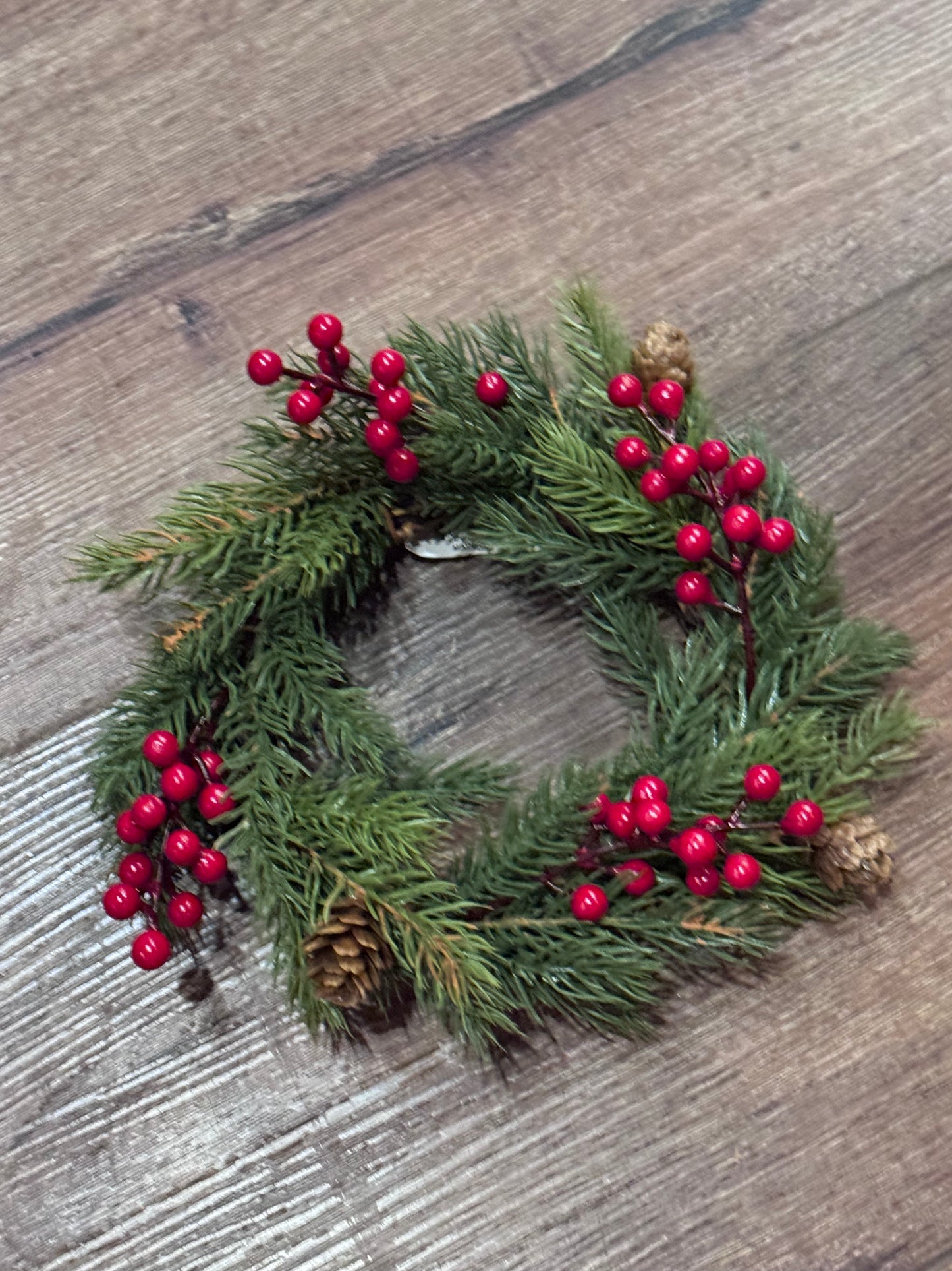 White Spruce Candle Ring