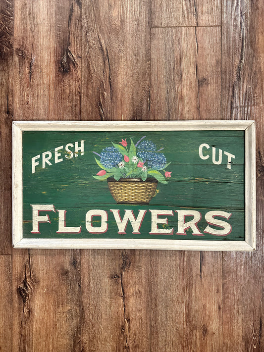 Fresh Cut Flowers Tavern Sign