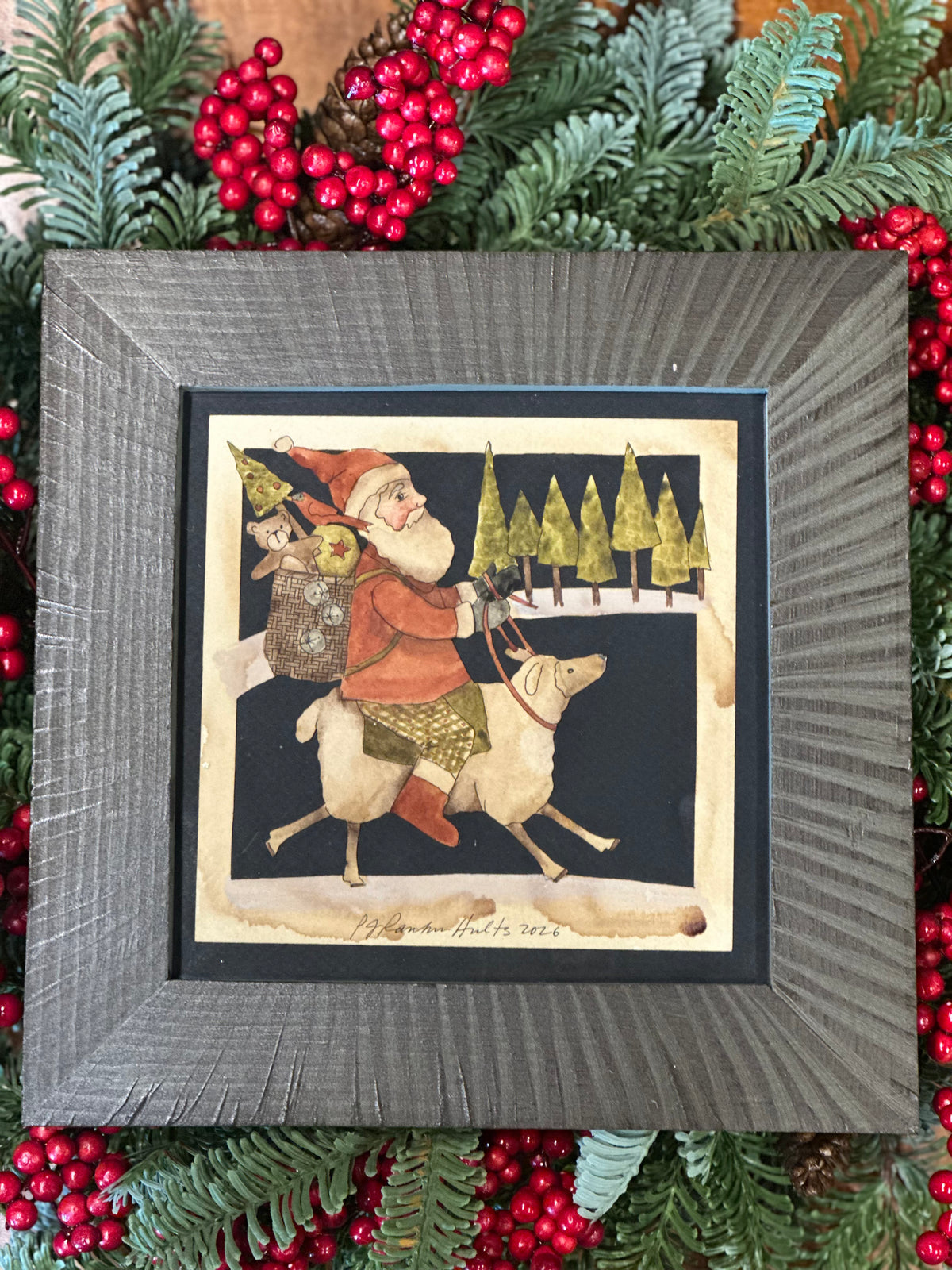 Hults Original Folk Art Winter