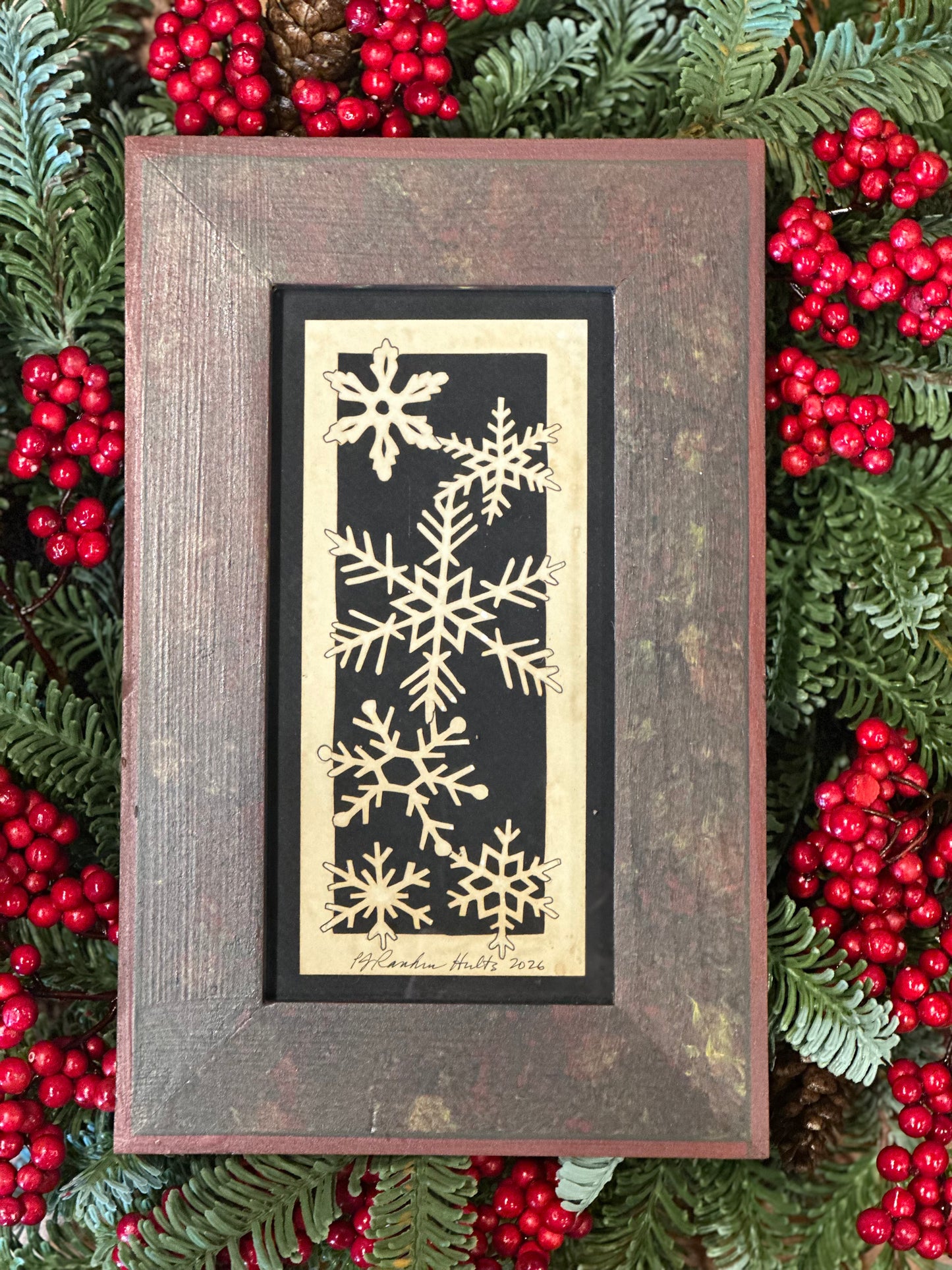 Hults Original Folk Art Winter