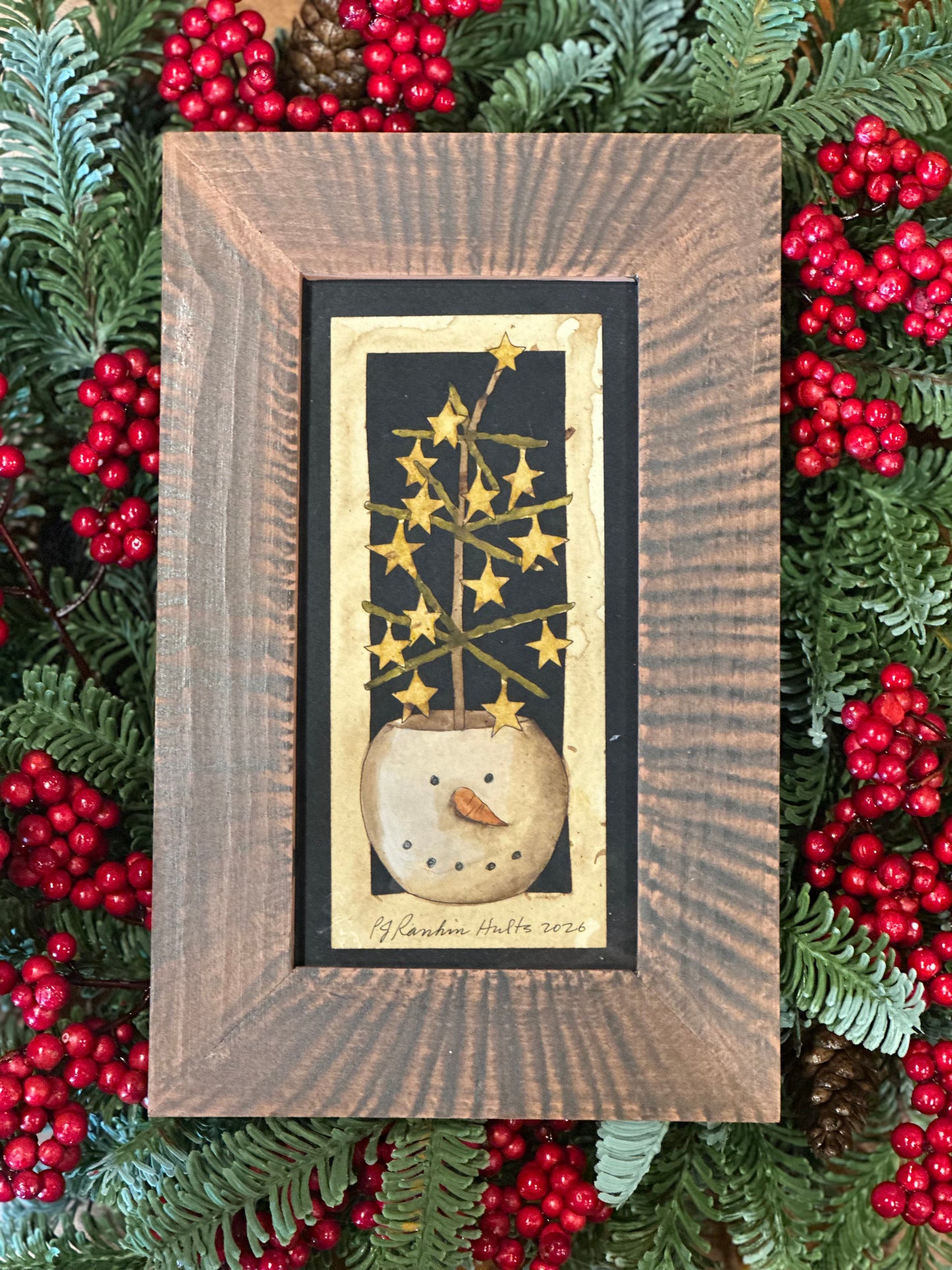 Hults Original Folk Art Winter