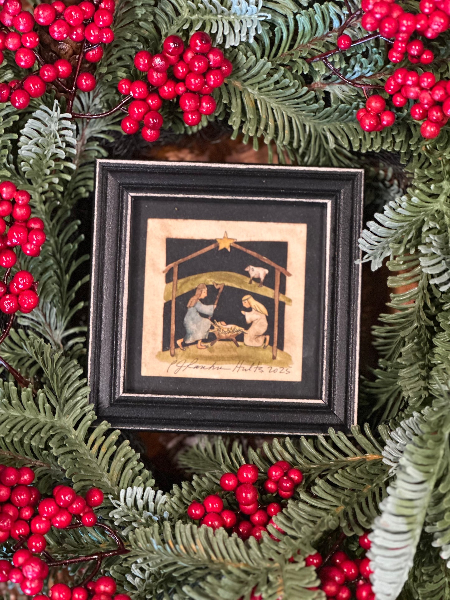 Hults Original Folk Art Winter