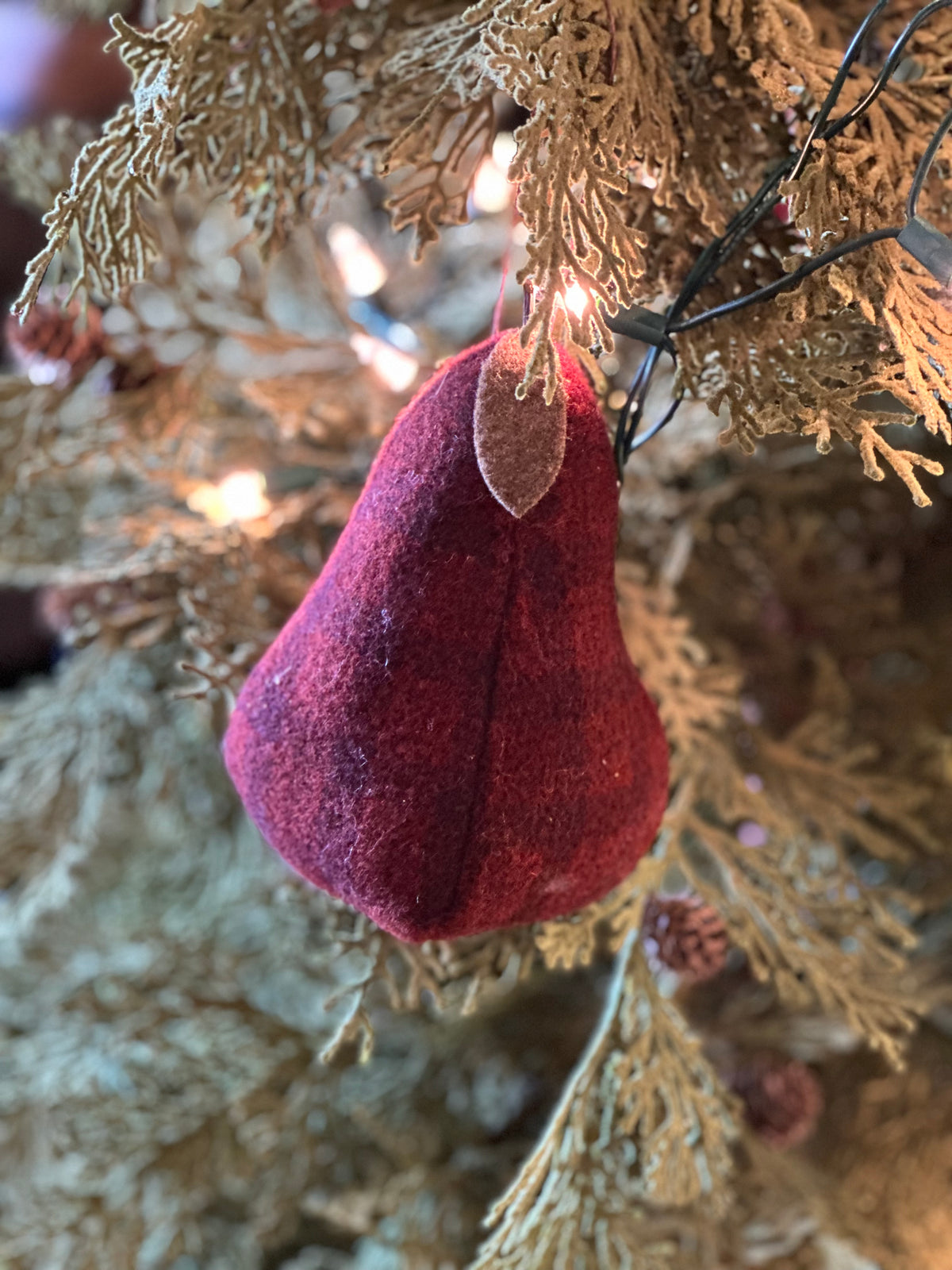 Colleen’s Wool Fruit Ornaments