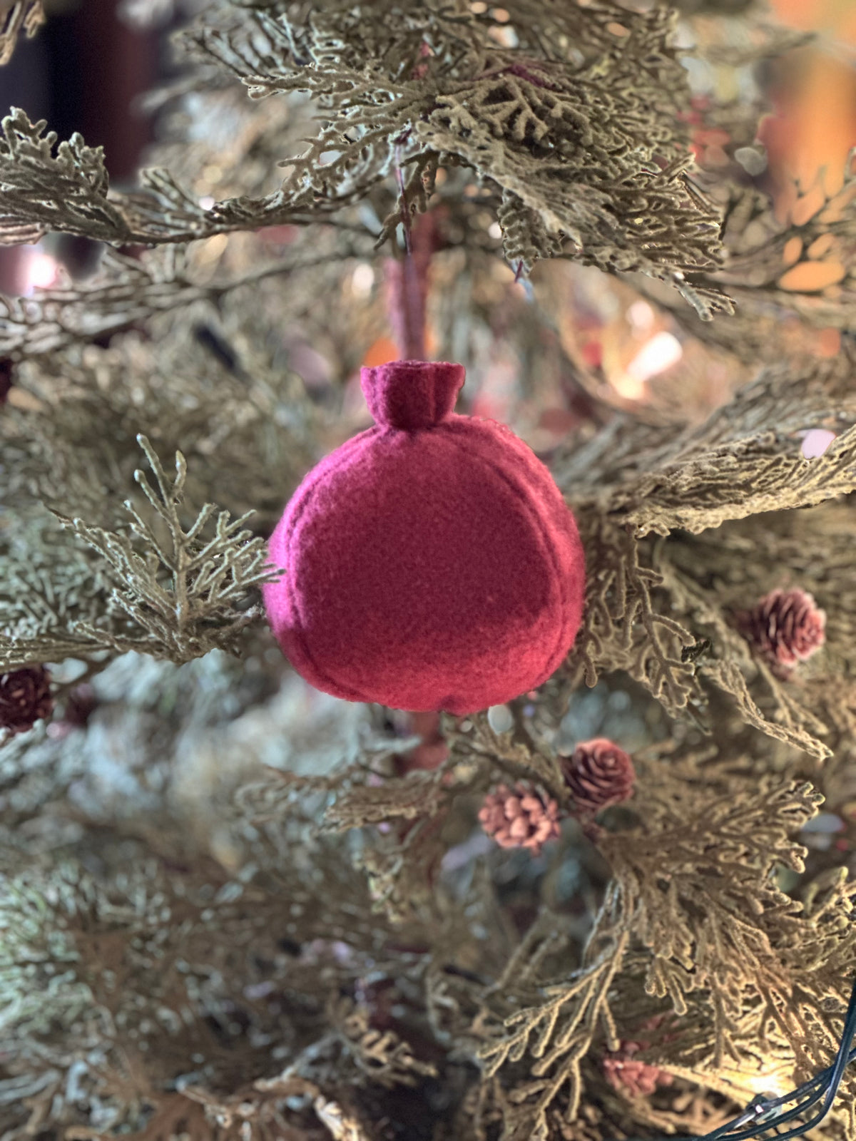 Colleen’s Wool Fruit Ornaments