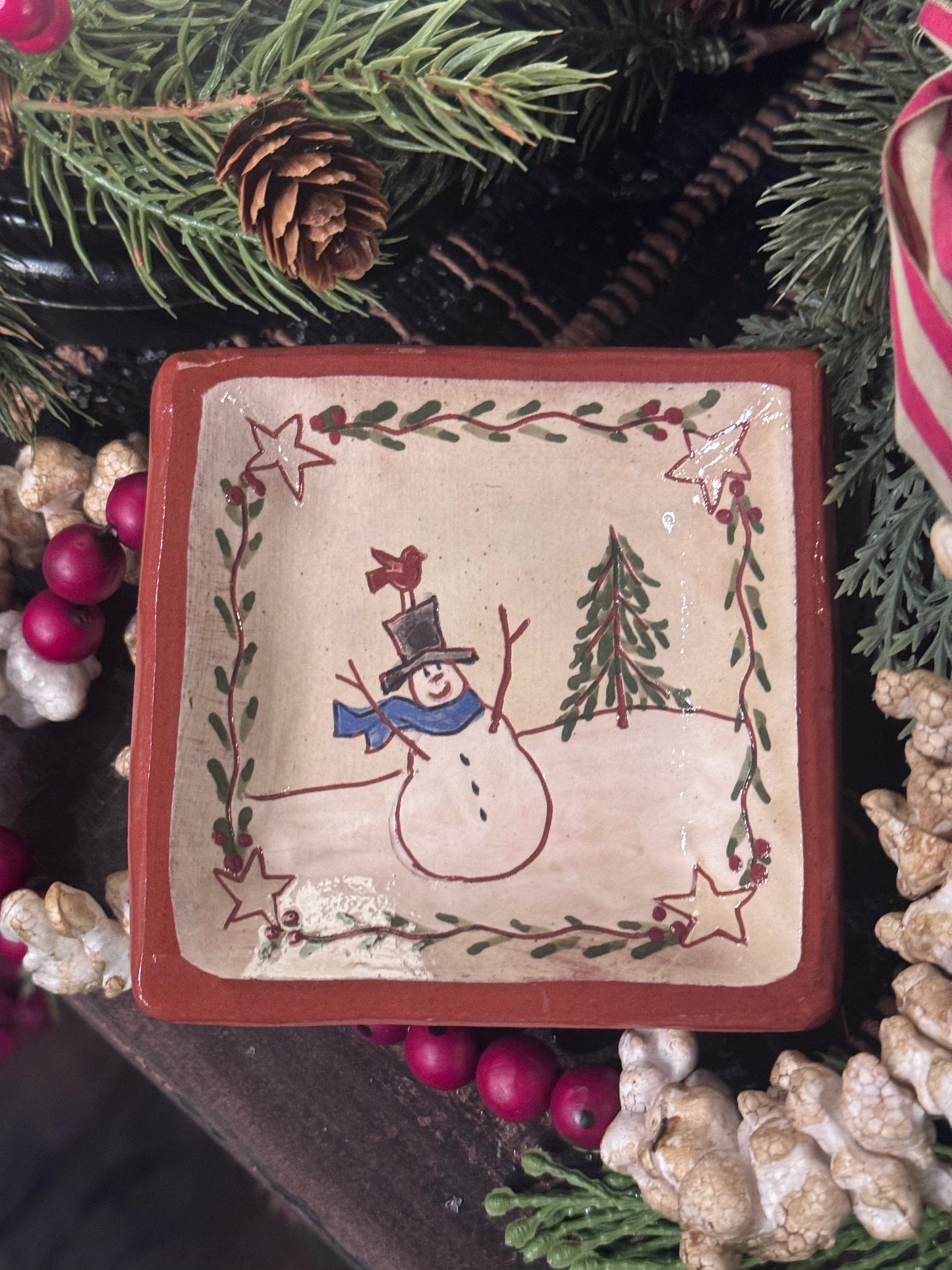Red Oaks 4” Winter Plates