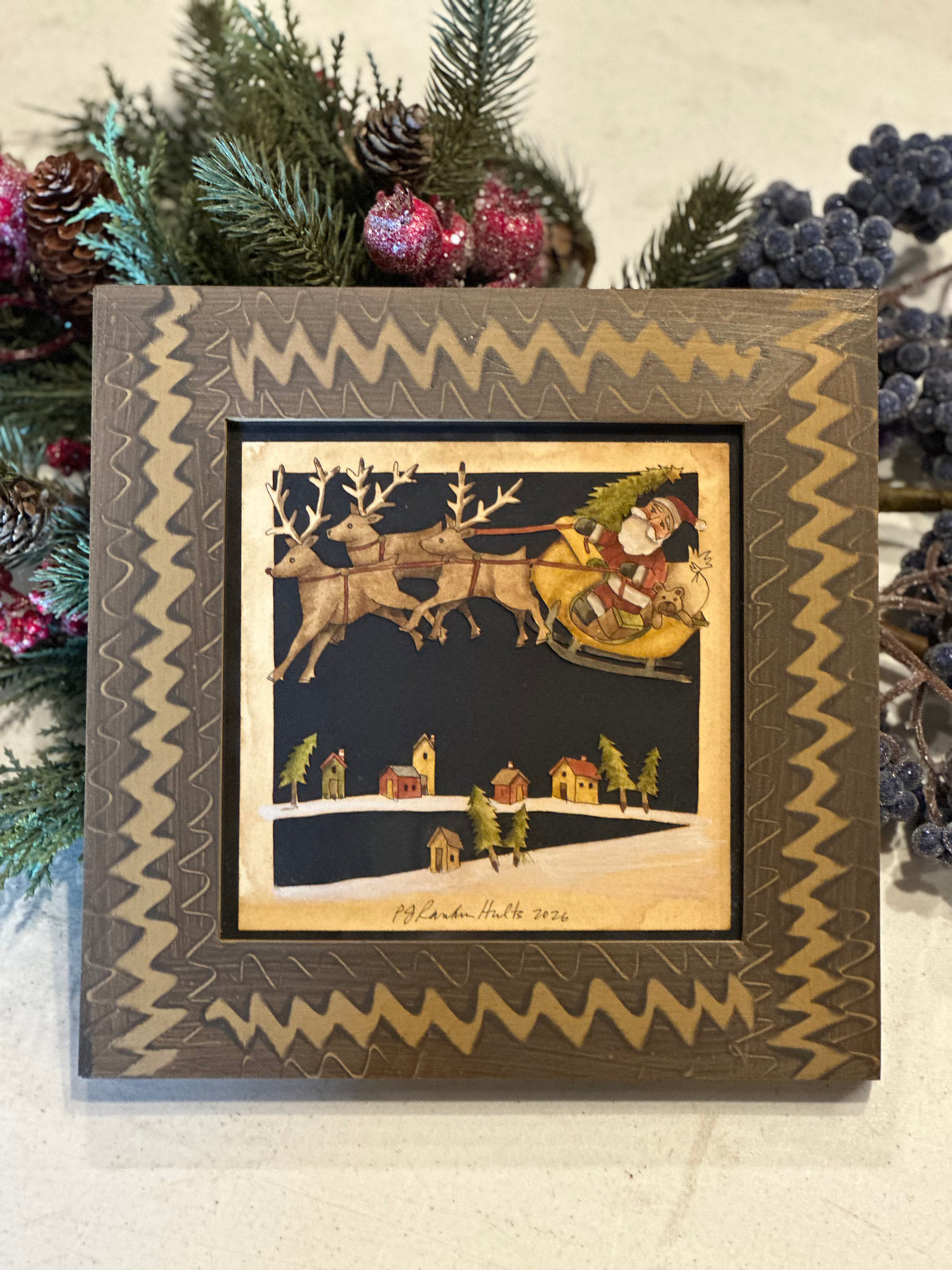 Hults Original Folk Art Winter