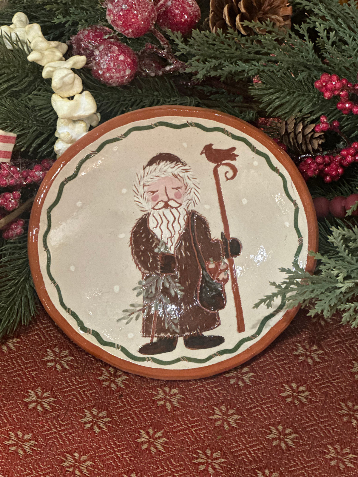 Red Oaks 6” Plate Winter