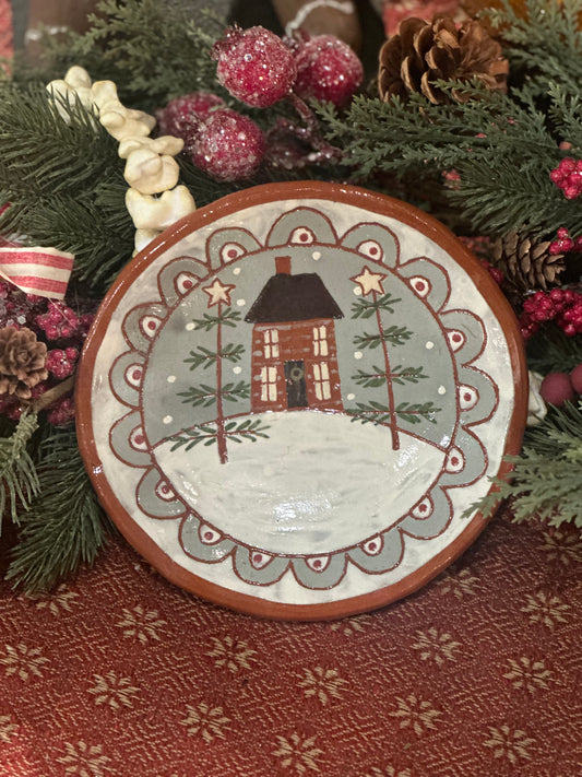 Red Oaks 6” Plate Winter