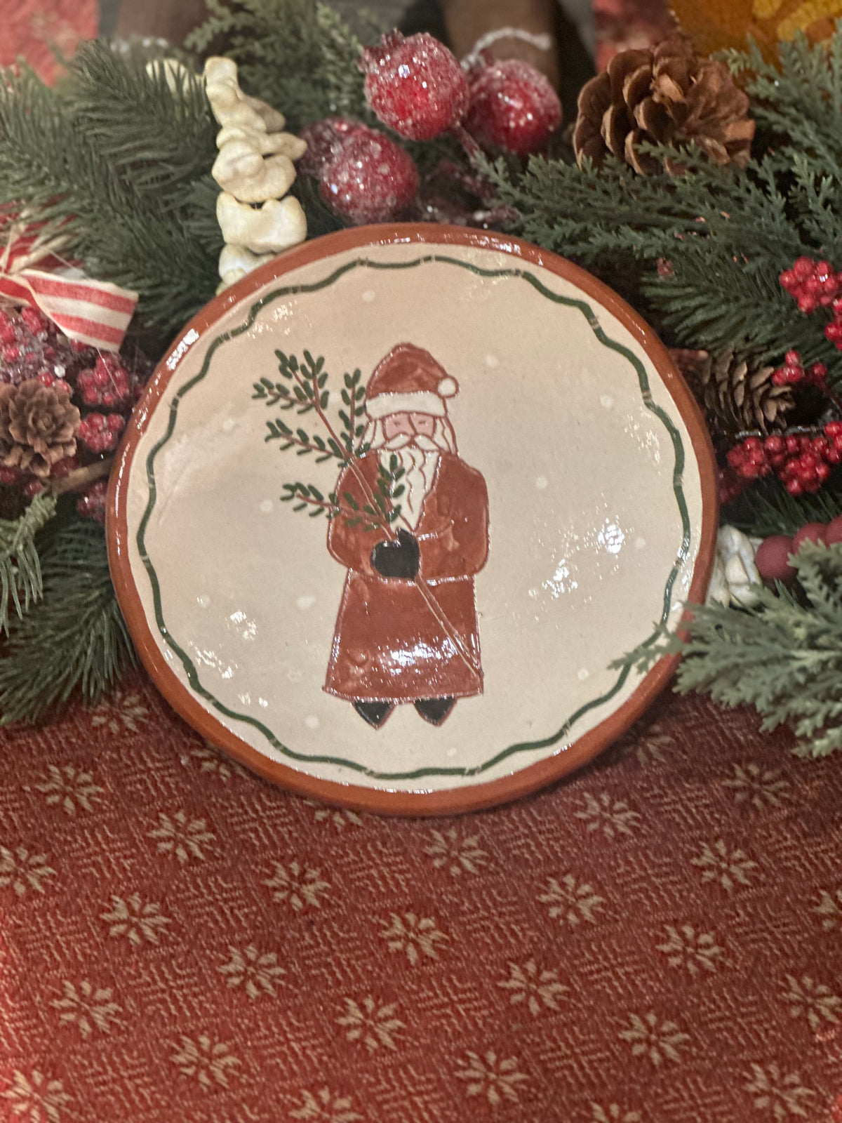 Red Oaks 6” Plate Winter