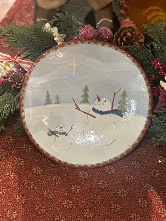 Red Oaks 8” Plate Winter