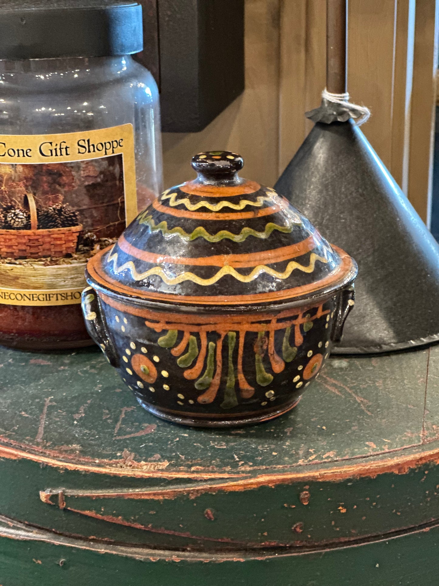 Shooner Brown Small Canister