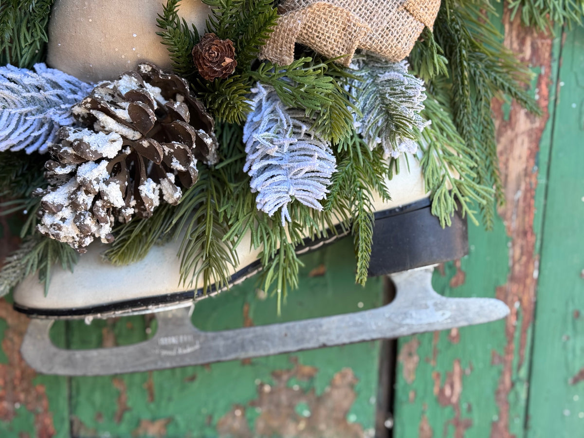 Winter Shutter Wreaths