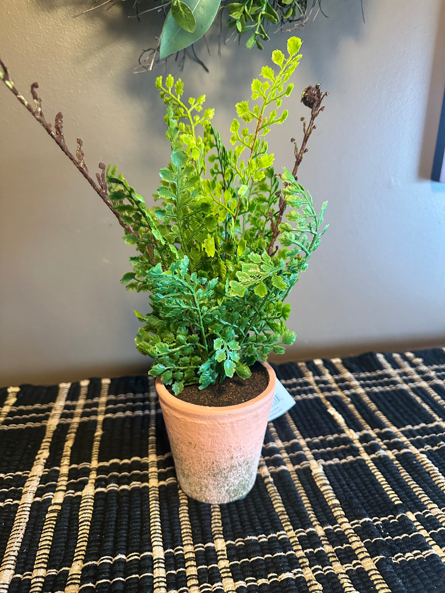 Potted Faux Ferns
