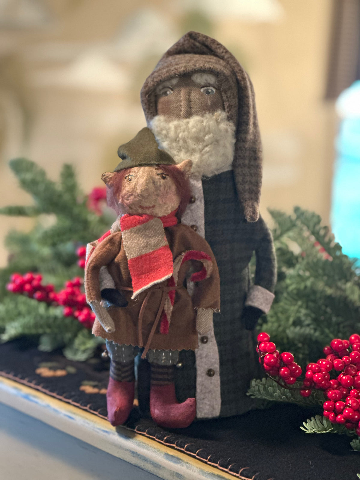 Christmas Wool Dolls (Originals)