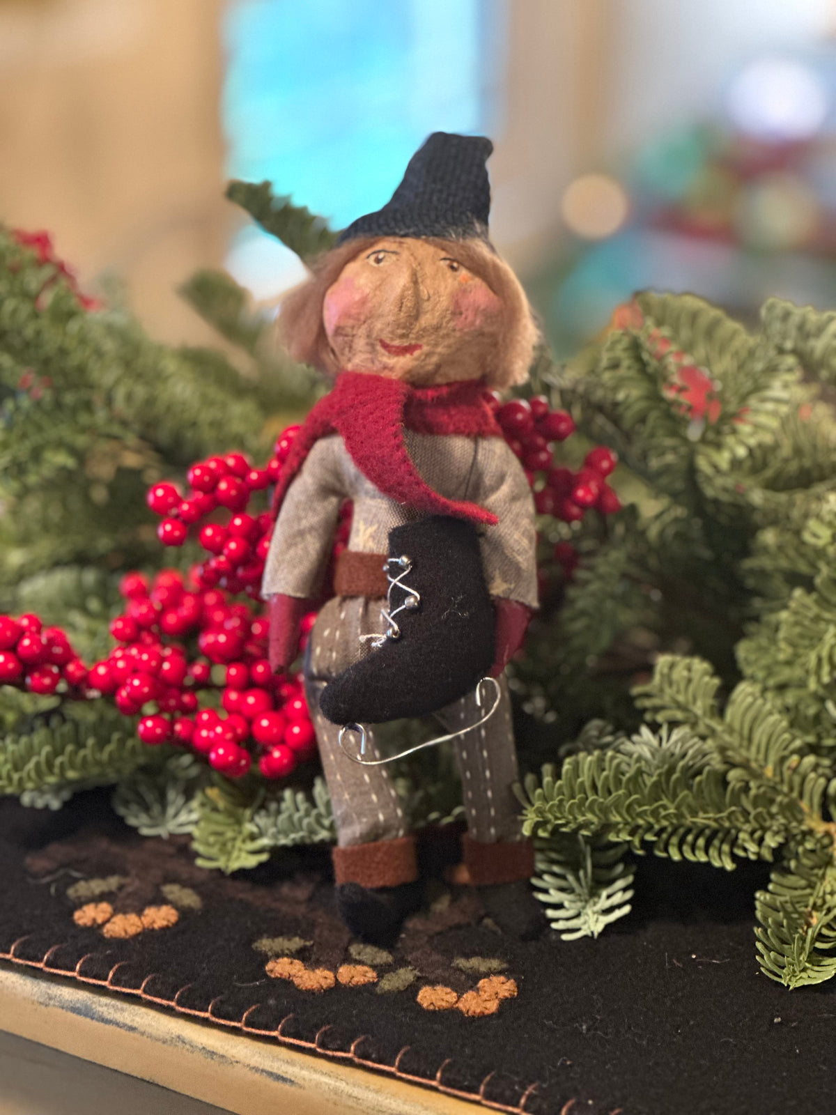 Christmas Wool Dolls (Originals)