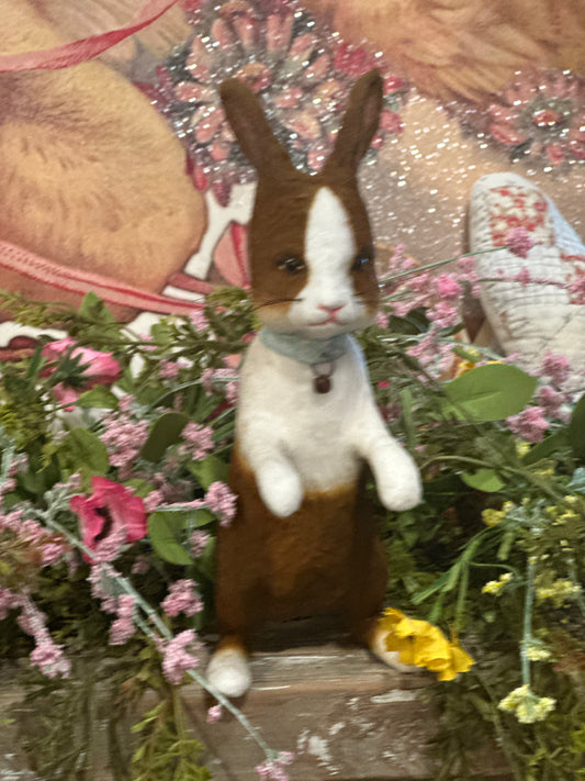 Craig Yenke Brown and White Bunny