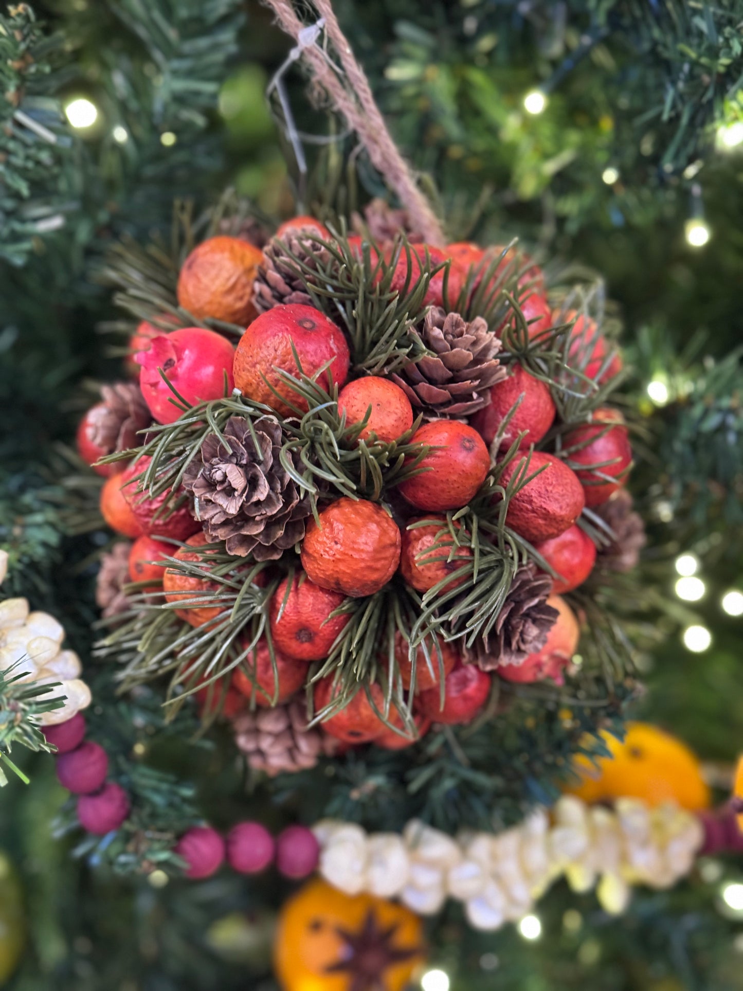 Colonial Orange & Pinecone Collection
