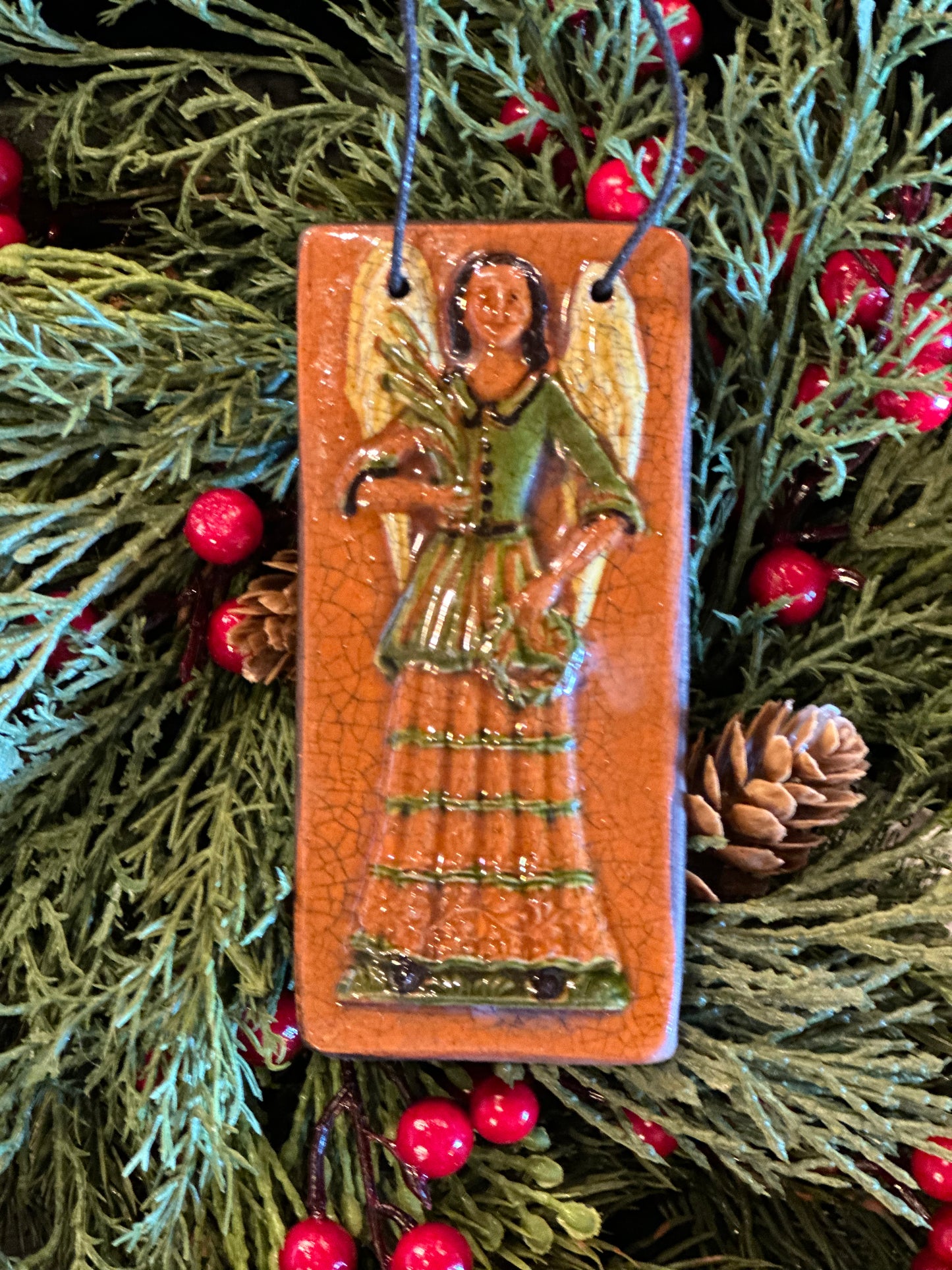 Shooner Tall Angel Ornament