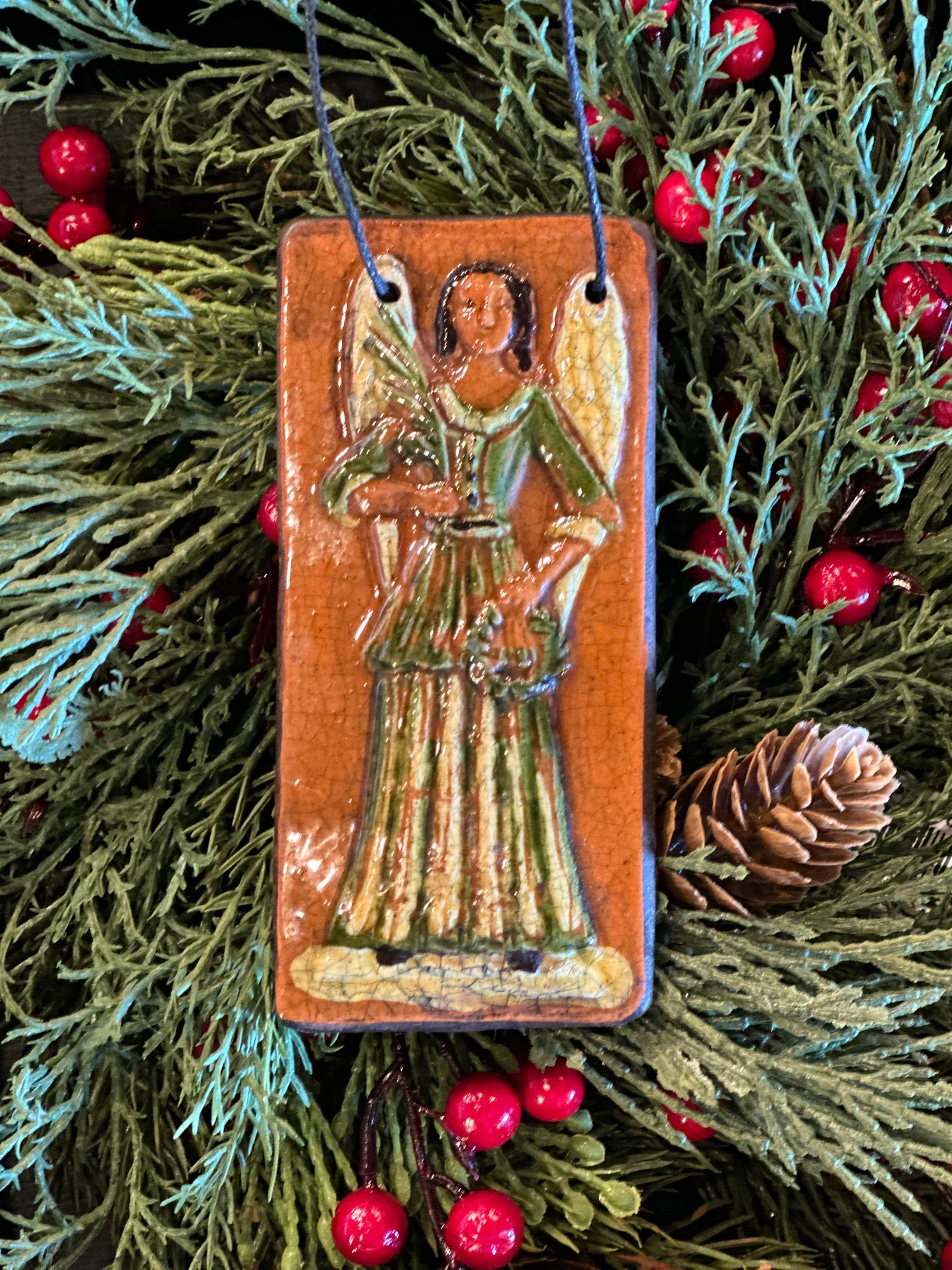 Shooner Tall Angel Ornament