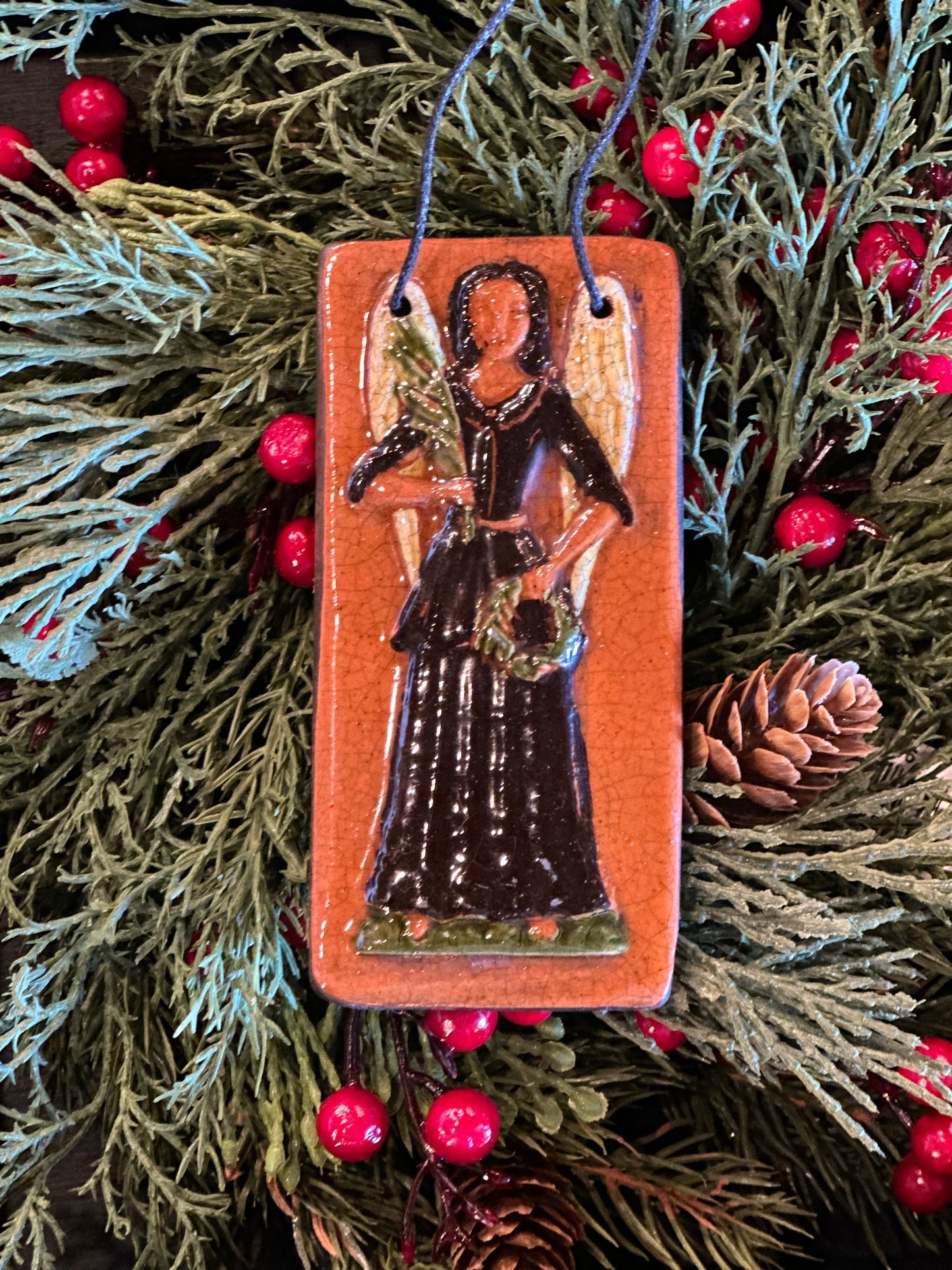 Shooner Tall Angel Ornament