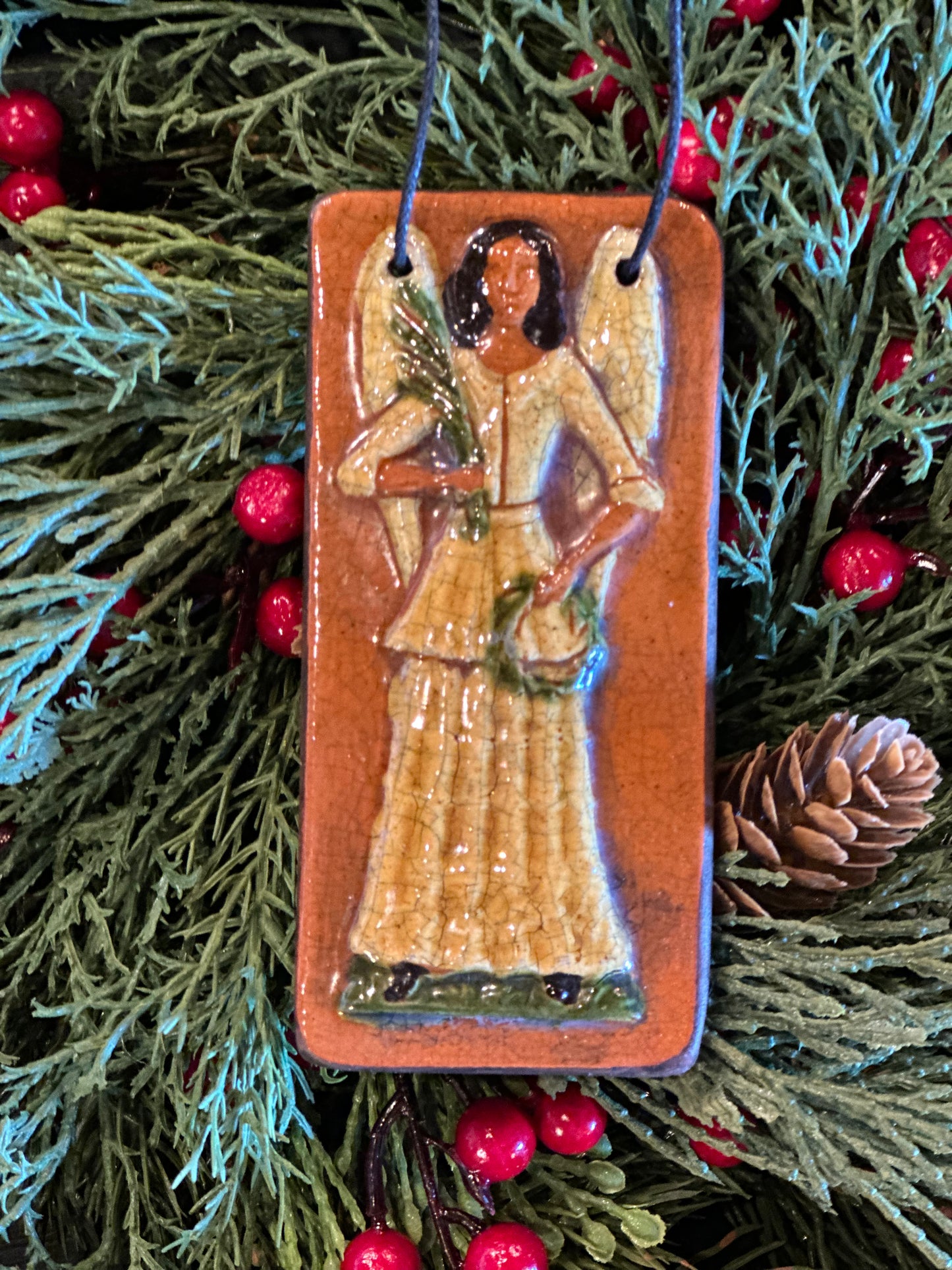 Shooner Tall Angel Ornament