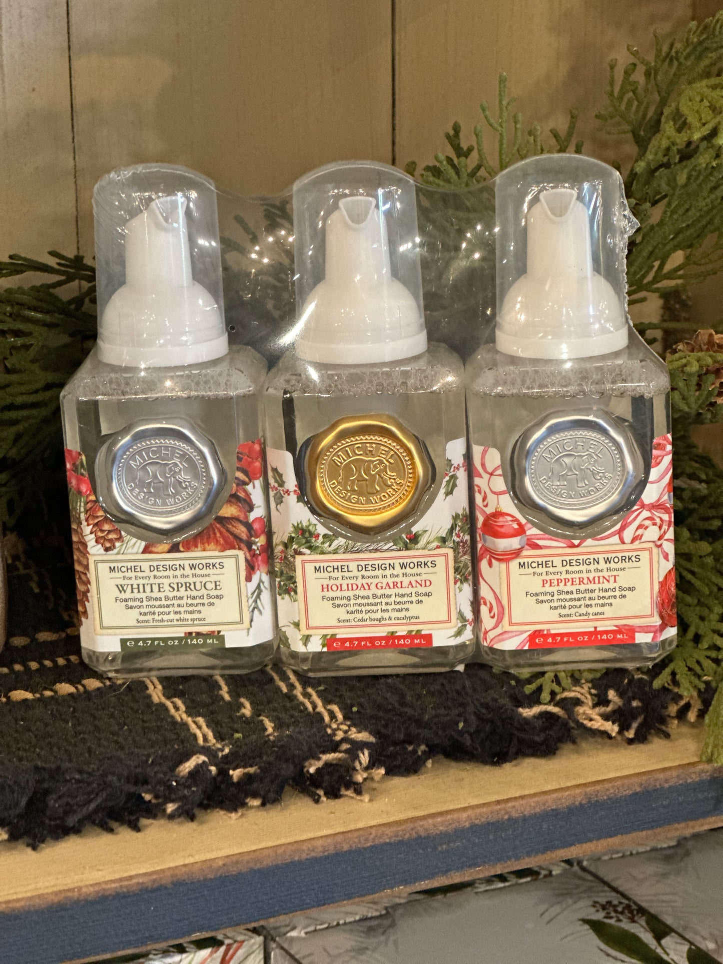 Michel Design Works Mini 3pk Foaming Soap