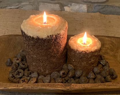 Large Primitive Cake Candles