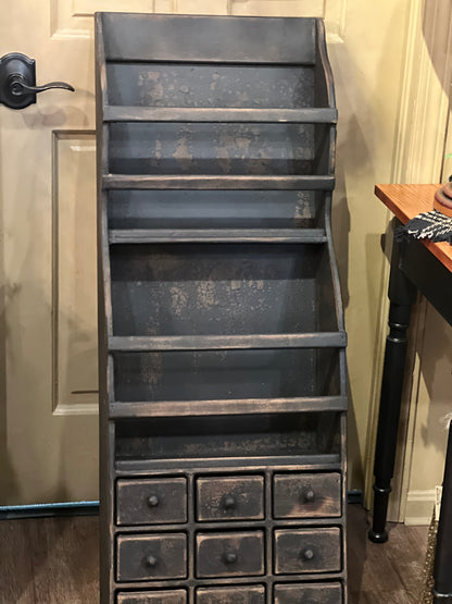 Large Bowl Rack & Apothecary