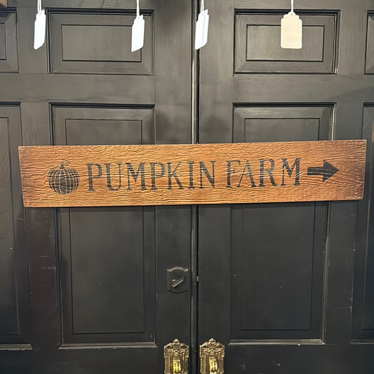 SALE PUMPKIN FARM Sign