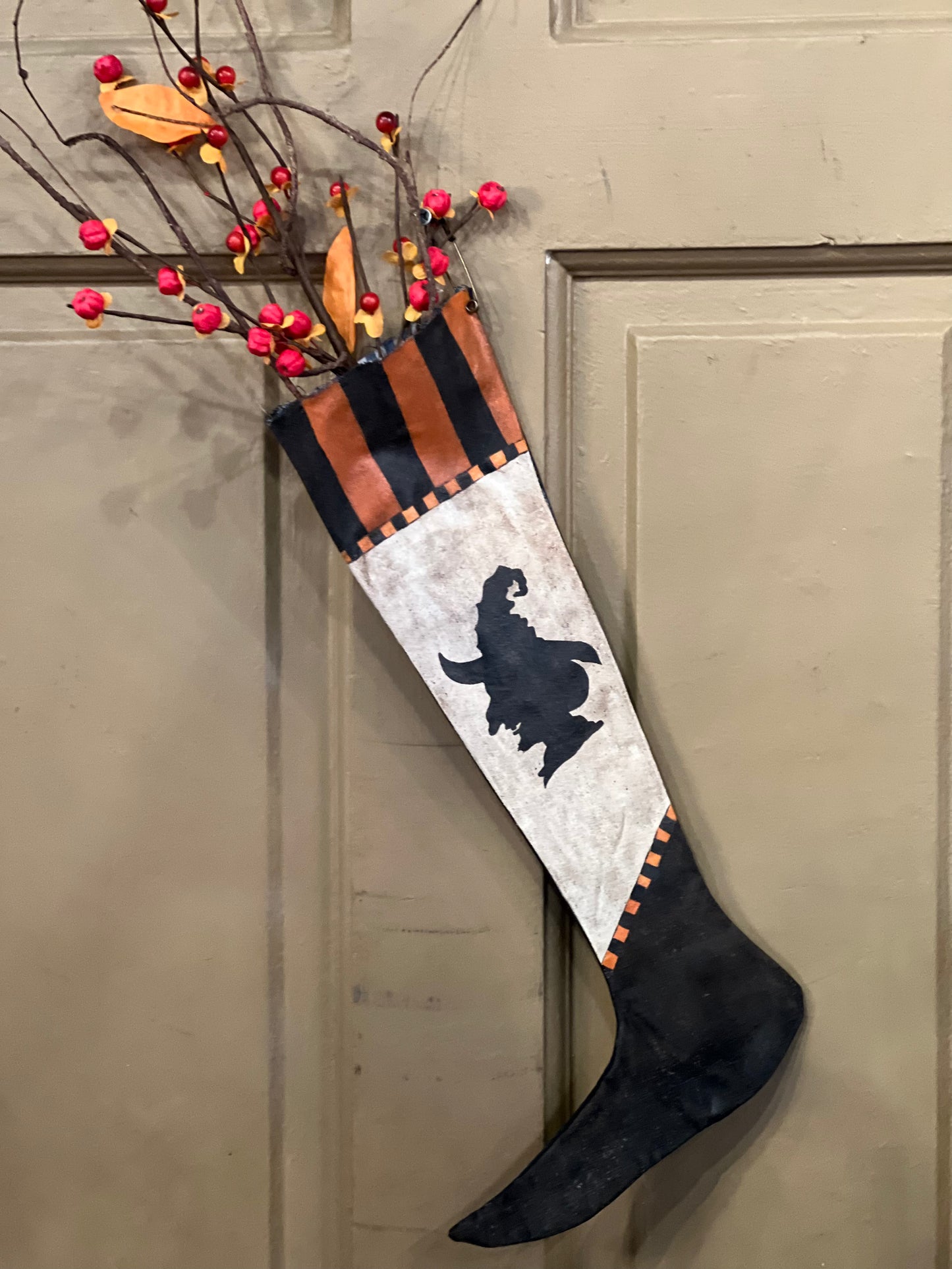 SALE Halloween Stocking