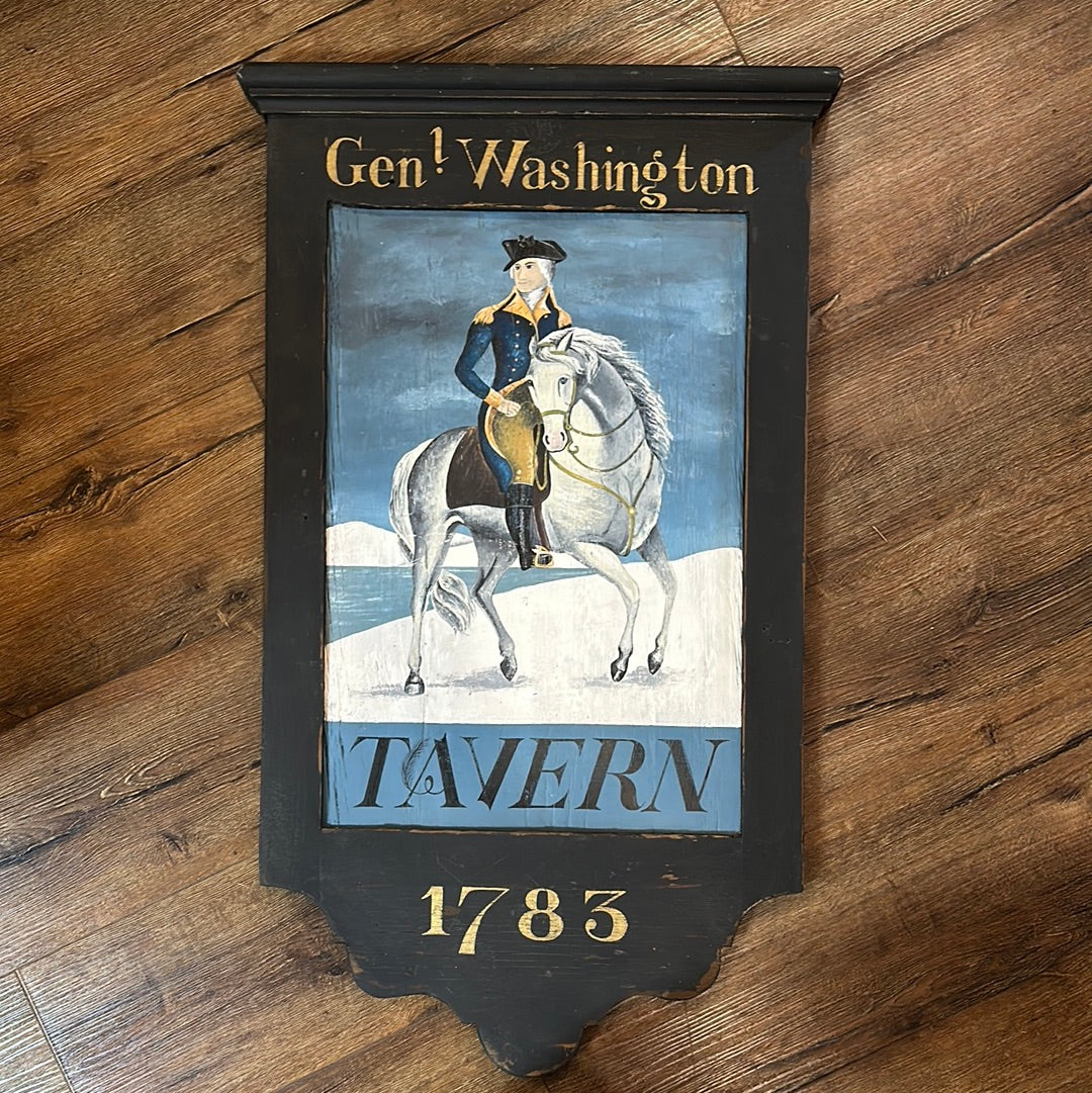 GENERAL WASHINGTON Pa. Tavern Sign