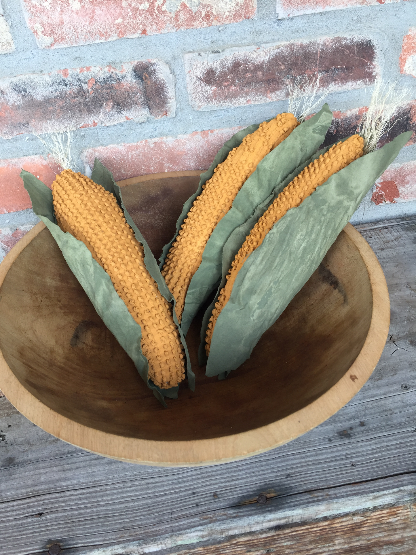 Sandy’s Realistic Corn on the Cob Fall Bowl Filler