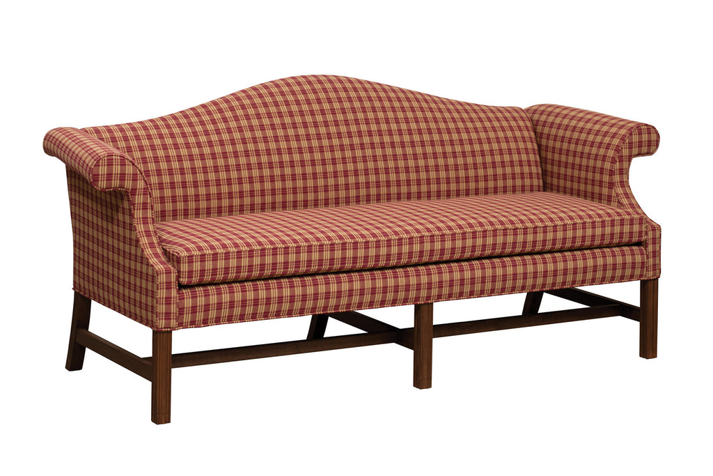 Formal Camelback Sofa 83"