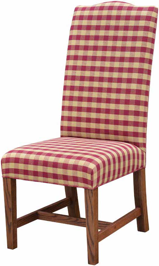Lincoln High Back Crown Top Dining Chair