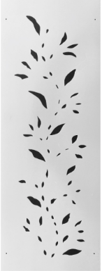 VineVertical Border Wall Stencil