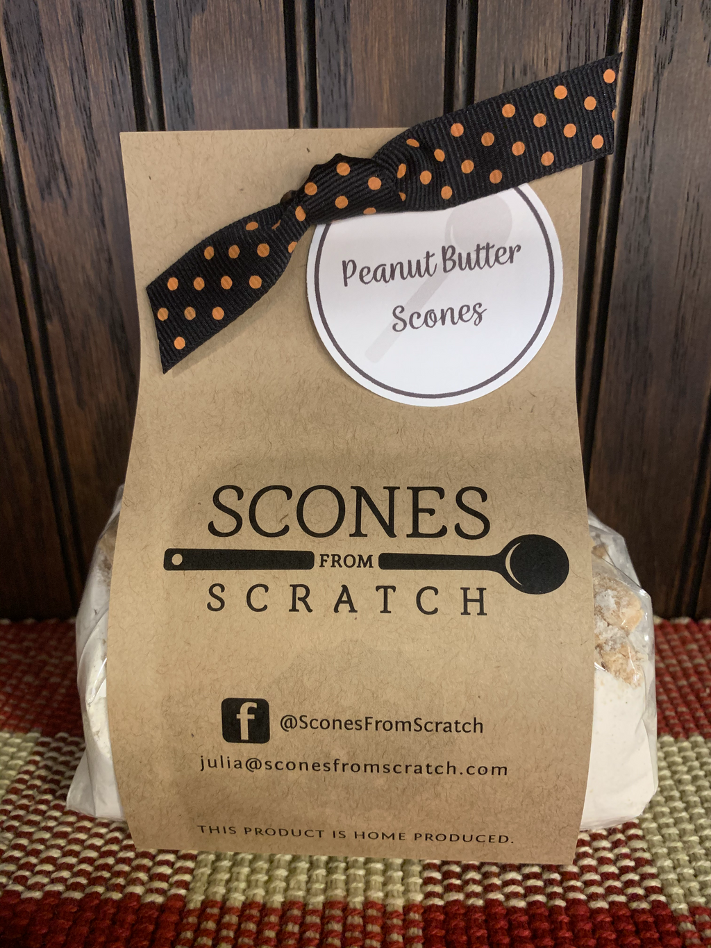 Peanut Butter Scones from Scratch