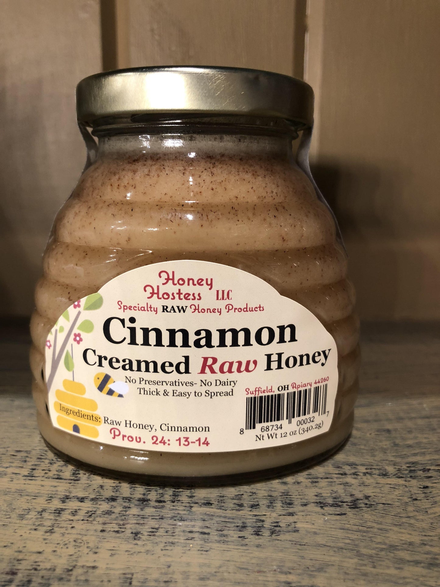 Creamed Raw Honey