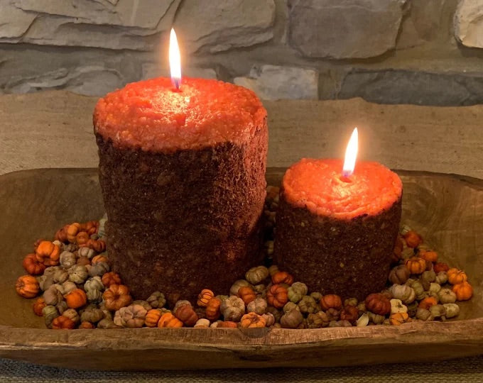 Large Primitive Cake Candles